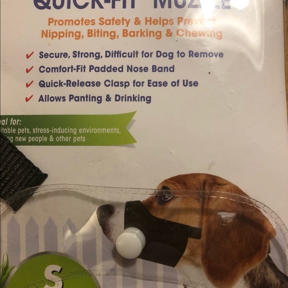 Small dog easy fit comfy muzzle new in package - Picture 2 of 4